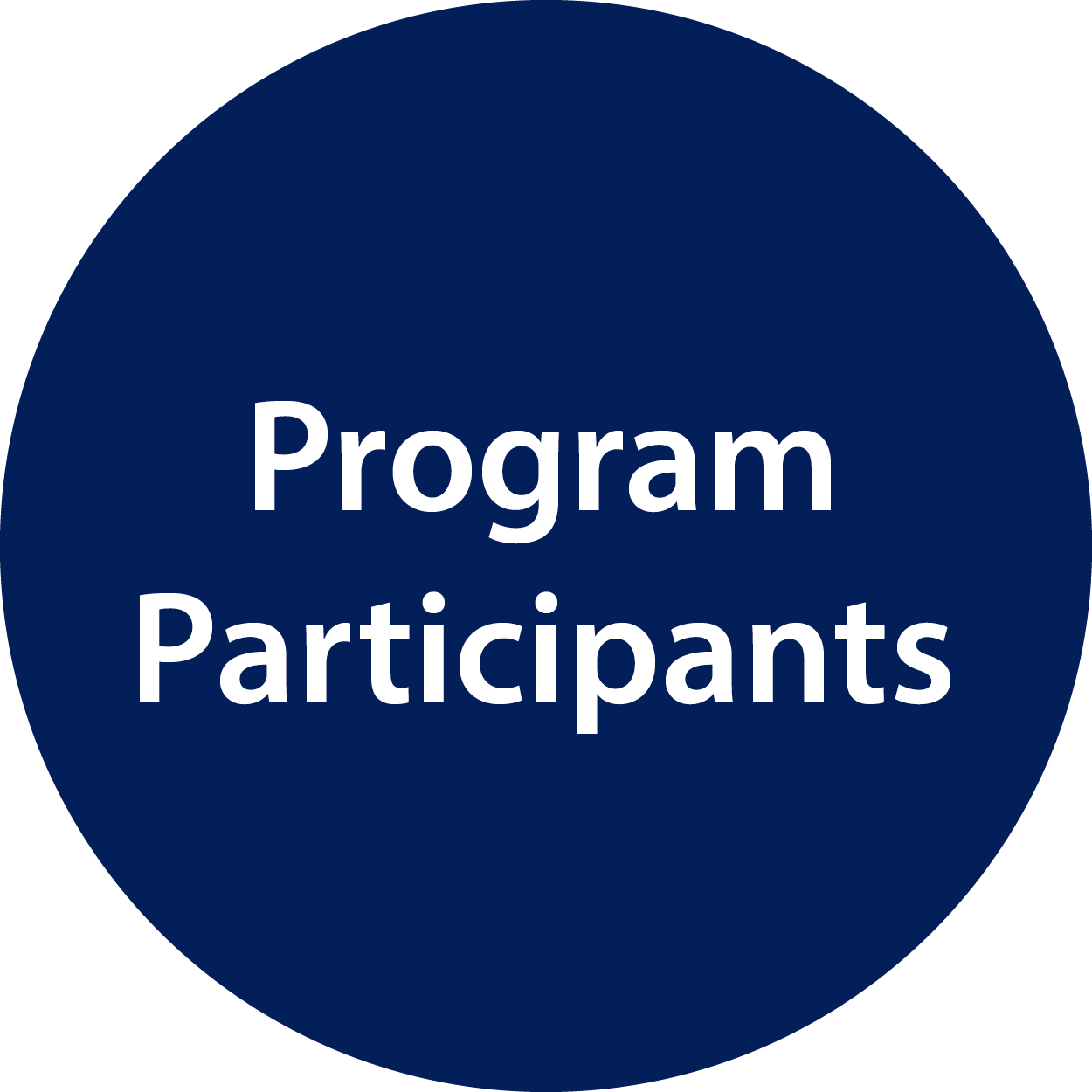 Program participants